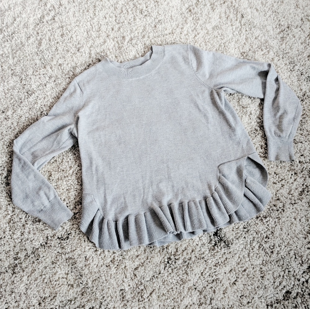 Adorable Ruffled Sweater